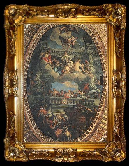 framed  Paolo  Veronese Apotheosis of Vencie, ta009-2
